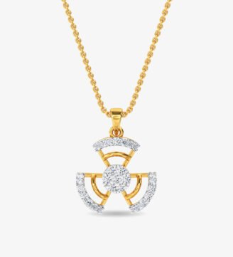 Buy Diamond Ed Pendant Yellow Gold / 14KT
